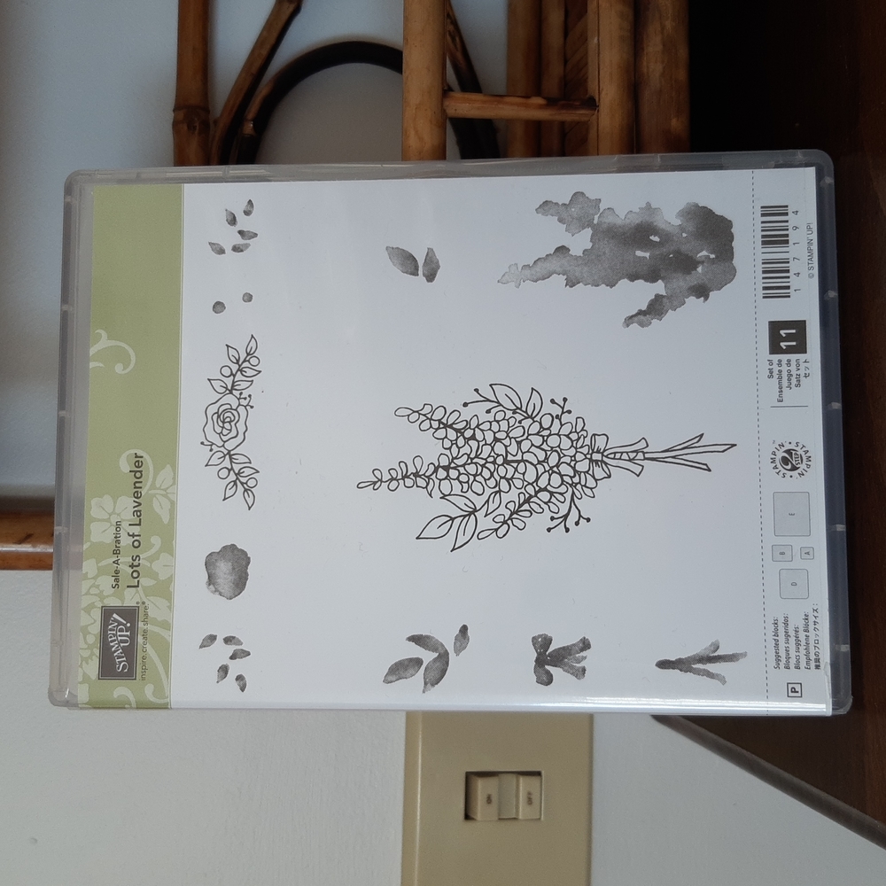 Stampin' up Lots of Lavender